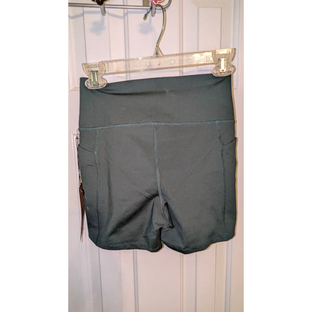 Women's Girlfriend Collective Shorts, S, Dark Green